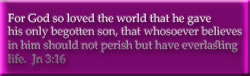 John 3-16